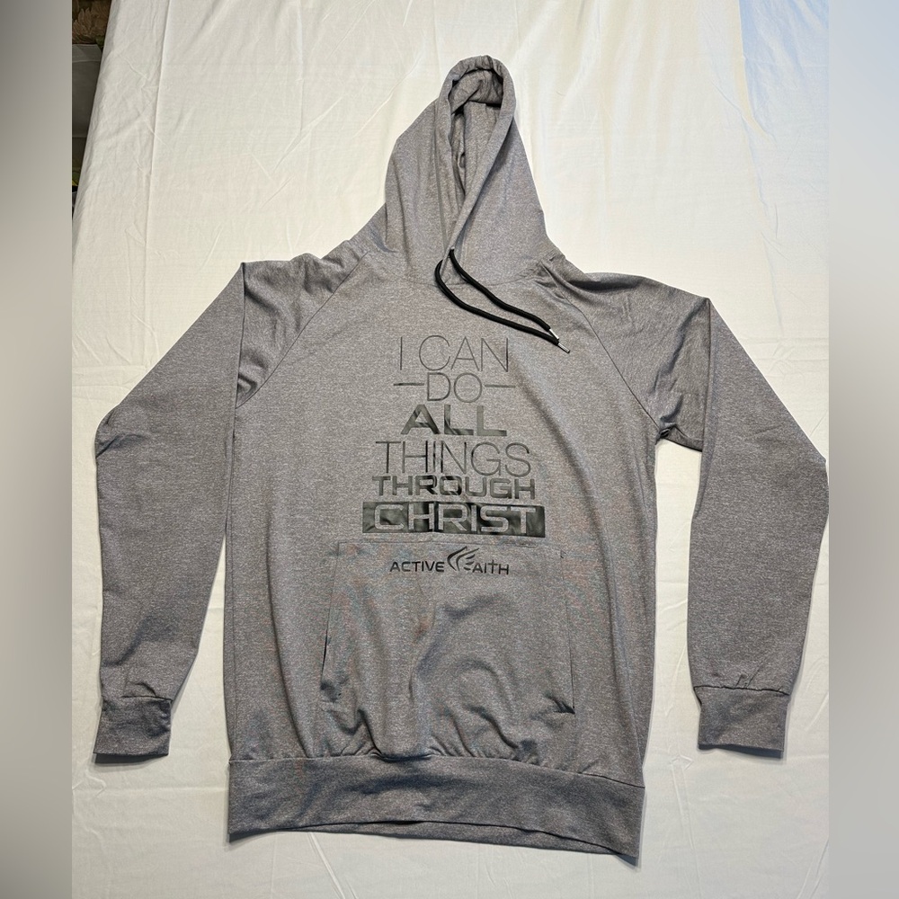 Active Faith Hoodie - I can do all things through Christ